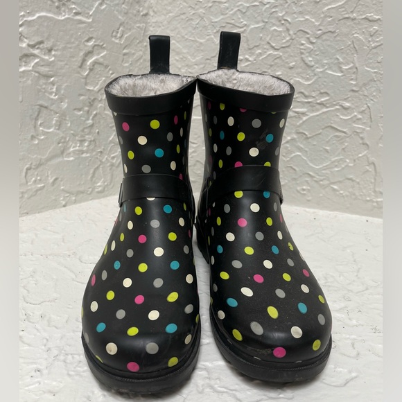 Capelli New York fleece lined ankle rain boots - Picture 1 of 5